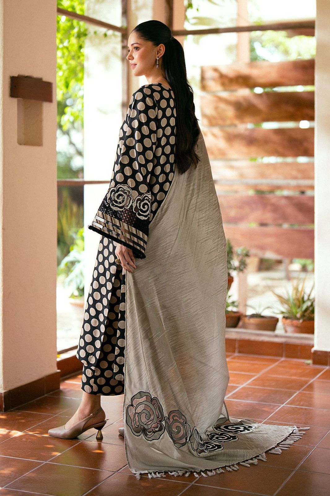 3PC Digital Printed staple linen Shirt With Digital Printed Dupatta